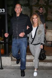 Jennifer Lopez - Dinner at Avra in Beverly Hills 10/21/2018