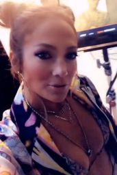 Jennifer Lopez in Bikini Top Video 10/19/2018