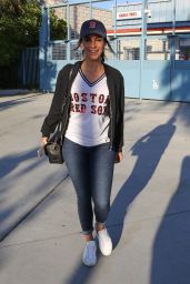Jessica Lowndes – Dodgers VS Red Sox in Los Angeles 10/26/2018