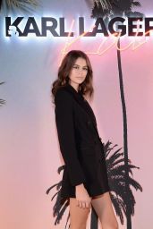 Kaia Gerber - Karl Lagerfeld X Kaia Capsule Collection Launch in Paris 10/02/2018