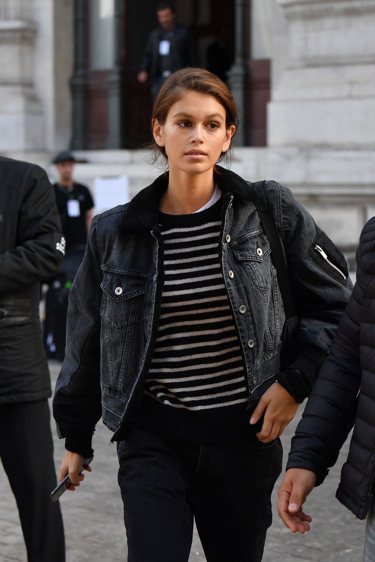 Kaia Gerber Street Style - Paris 10/01/2018 • CelebMafia