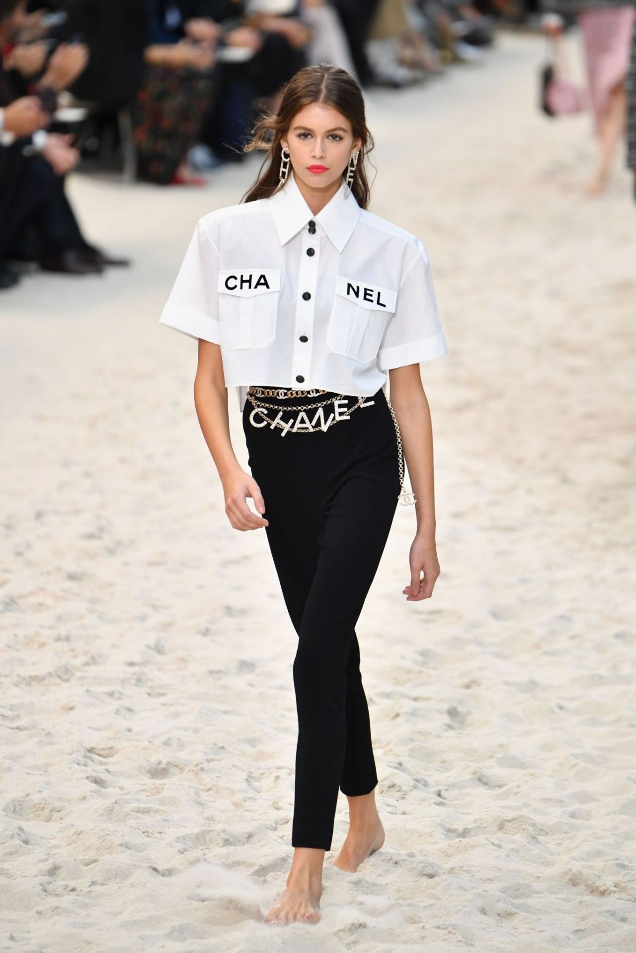 Kaia Gerber - Walks Chanel Show, PFW in Paris 10/02/2018 • CelebMafia