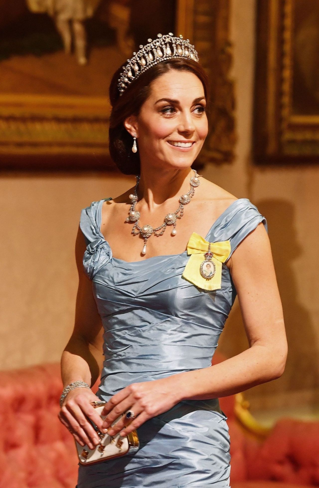 Kate Middleton - State Banquet in Honour of King Willem ...