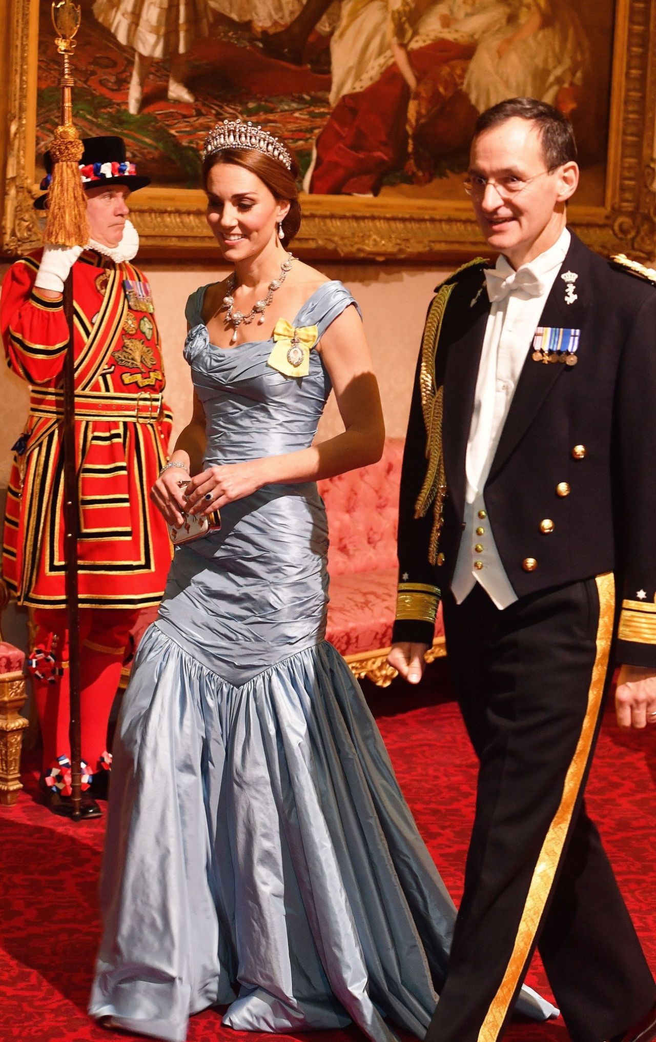 Kate Middleton - State Banquet in Honour of King Willem ...