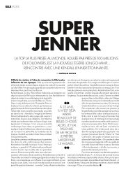 Kendall Jenner - Elle France October 2018 Issue