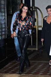 Kendall Jenner Night Out Style - Nobu in NY 10/10/2018