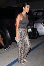 Kourtney Kardashian - Leaving a Virgil Abloh Off-White Gallery in Beverly Hills