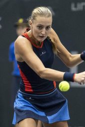 Kristina Mladenovic - Linz Open Tennis Tournament 10/11/2018