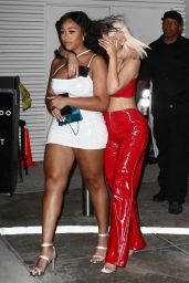 Kylie Jenner and Jordyn Woods - Leaving a Club in Miami 10/01/2018