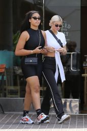 Kylie Jenner and Jordyn Woods Shopping in LA 10/07/2018