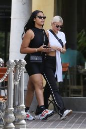 Kylie Jenner and Jordyn Woods Shopping in LA 10/07/2018