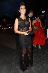 Kym Marsh Arrives at the Hilton Hotel in Manchester 10/13/2018
