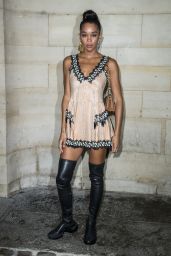 Laura Harrier – Louis Vuitton Show, Paris Fashion Week 10/02/2018