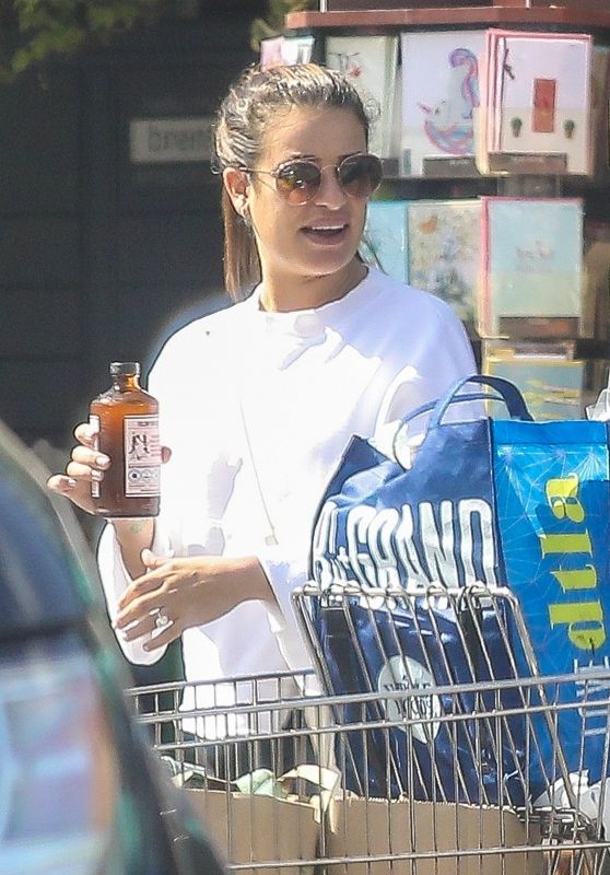 Lea Michele at Whole Foods in LA 10/07/2018