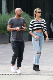 Leona Lewis at Cafe Gratitude in Los Angeles 10/06/2018