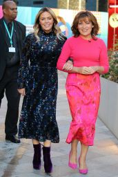 Lorraine Kelly and Patsy Kensit - Outside ITV Studios in London 10/01/2018