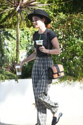 Lucy Hale Cute Style - Los Angeles 10/08/2018