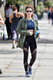 Lucy Hale in Spandex - Out in LA 10/06/2018