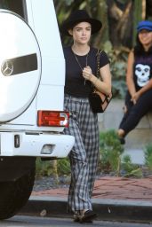 Lucy Hale on Melrose Place in West Hollywood 10/08/2018