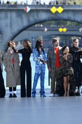 Luma Grothe Walks L’Oreal Fashion Show in Paris 09/30/2018