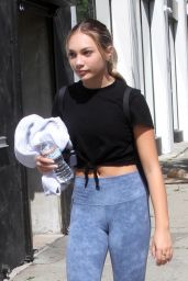 Maddie Ziegler - Leaving DWTS Rehearsal Studios in Los Angeles 10/10/2018
