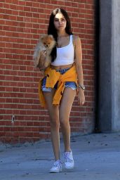 Madison Beer - Taking Her Puppy to the Park in West Hollywood 10/16/2018
