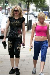 Madonna - Leaves at the Gym in London 10/04/2018