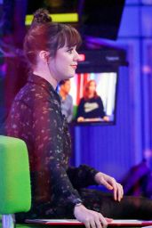 Maisie Williams and Angela Scanlon at BBC The One Show in London 10/09/2018