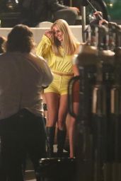 Margot Robbie - Filming "Once Upon a Time in Hollywood" in LA 10/11/2018