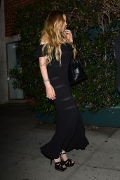 Mariah Carey in All Black - Mr. Chow Restaurant in Beverly Hills 10/01/2018