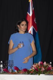 Meghan Markle and Prince Harry at a State Dinner in Suva, Fiji