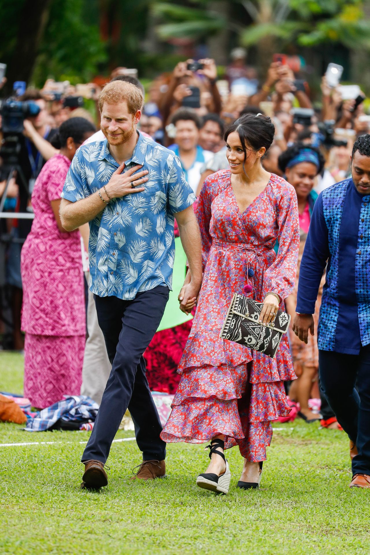 Meghan Markle and Prince Harry Visiting the University of the South