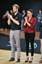 Meghan Markle Attend the Wheelchair Basketball Finals in Sydney 10/27/2018