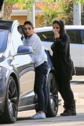 Mila Kunis - Leaving a Friends House in LA 10/12/2018
