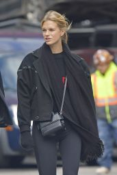 Nadine Leopold - Out in New York City 10/23/2018