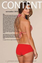 Nina Agdal - Covergirl Magazine November 2018