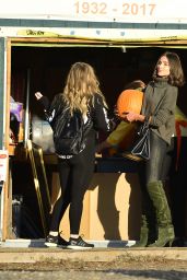 Olivia Culpo Picking Out Pumpkins in LA 10/26/2018
