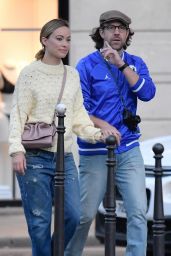 Olivia Wilde and Jason Sudeikis Out in Paris 09/30/2018