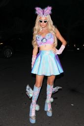 Paris Hilton at the Casamigos Halloween Party in Los Angeles 10/26/2018