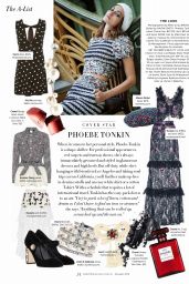 Phoebe Tonkin – Harper’s Bazaar Australia November 2018 Issue