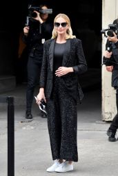 Poppy Delevingne at Chanel Show in Paris 10/02/2018