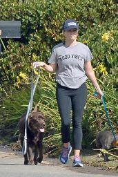 Reese Witherspoon - Taking Her Dogs Out For a Walk 10/29/2018
