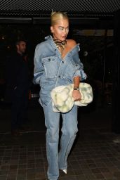 Rita Ora at Chiltern Firehouse in London 10/19/2018