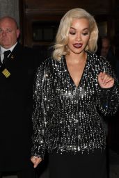 Rita Ora at the UNICEF UK Halloween Ball in London 10/30/2018