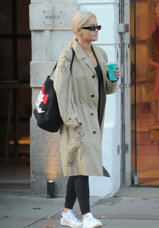 Rita Ora - Leaving Gym in London