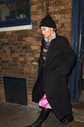 Rita Ora - Leaving the Royal Drury Lane Theatre in London 10/28/2018