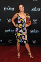Ronda Rousey – WWE’s First Ever All-Women’s Event “Evolution” Red Carpet