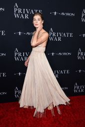 Rosamund Pike - "A Private War" Premiere in Beverly Hills