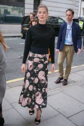 Rosamund Pike - Arriving at the BFI in London 10/12/2018