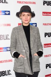 Rose Byrne – Opening Night of Mother of the Maid at Public Theater in NY